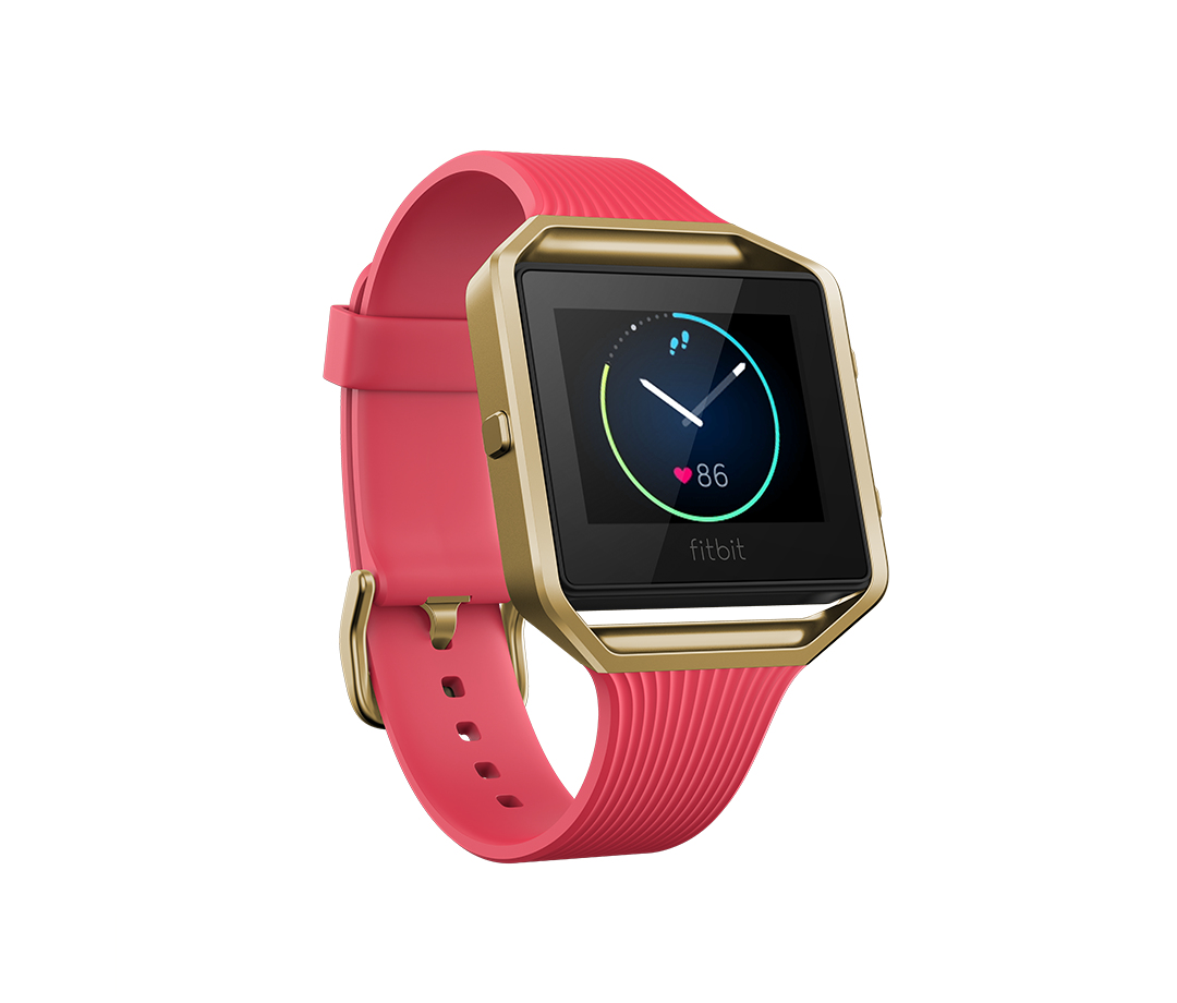 Fitbit Blaze Slim Pink/Gold Large Activity Tracker