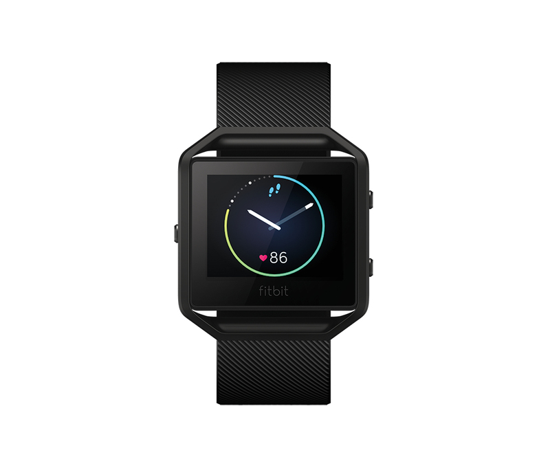 Fitbit Blaze Black Gun Metal Large Smart Fitness Watch