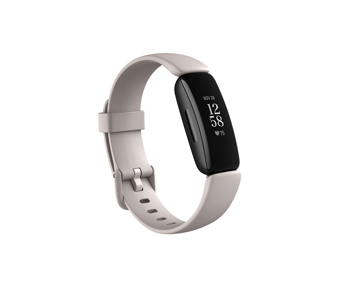Fitbit Inspire 2 Activity Tracker with Heart Rate - Lunar White/Black