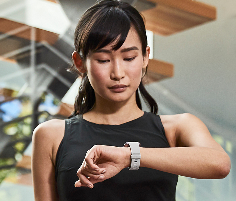Fitbit Versa 2 NFC Stone/Mist Grey Aluminum Smartwatch