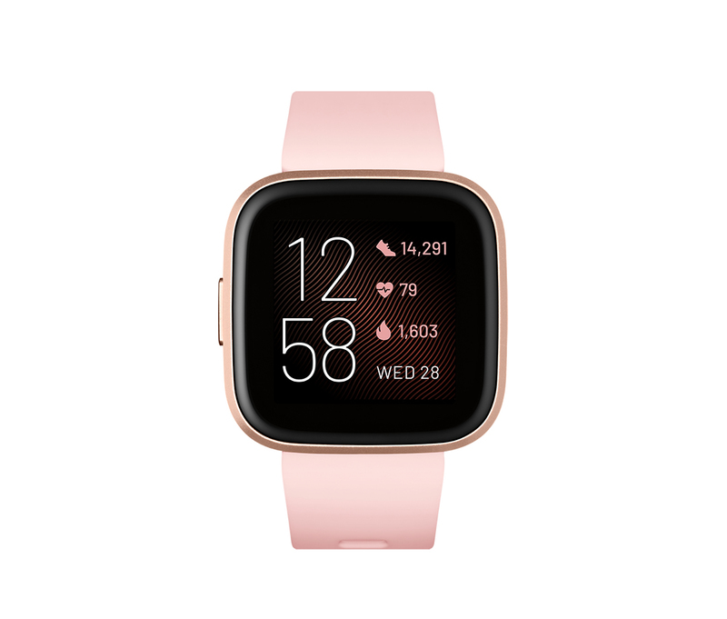 Fitbit Versa 2 NFC Petal/Copper Rose Aluminum Smartwatch