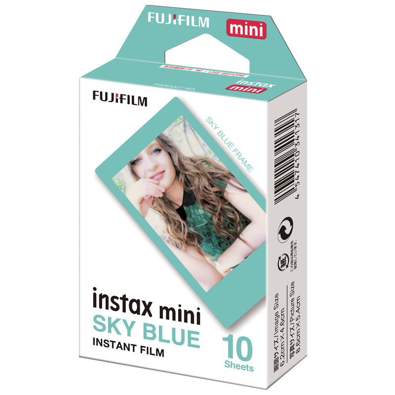 Fujifilm instax mini Sky Blue Instant Film (10 Sheets)