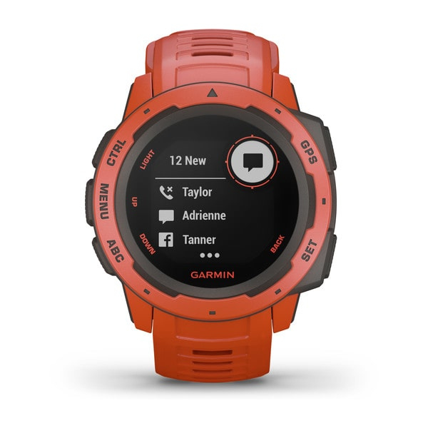 Garmin Instinct Flame Red Smartwatch