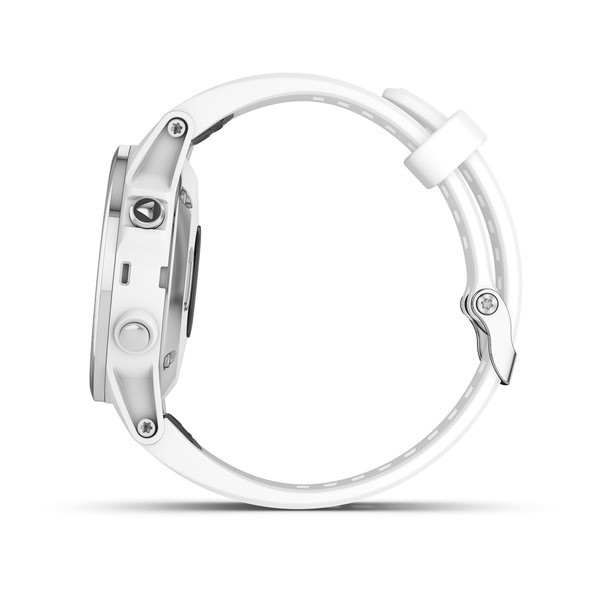 Garmin Fenix 5S Plus Sapphire White with White Band GPS Watch