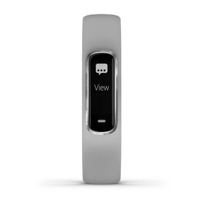 Garmin VivoSmart 4 Silver with Grey Band S/M Smartwatch