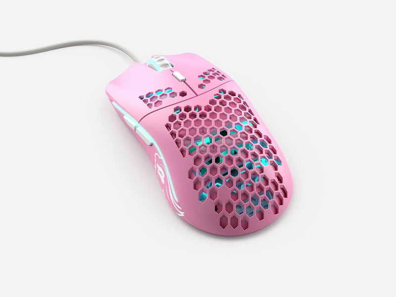 Glorious Model O Minus Gaming Mouse Matte Pink