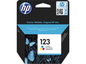 HP 123 F6V16AE Tri-Color Ink Cartridge
