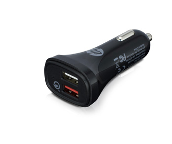 HP 2UX35AA 5.4A Auto Black Car Charger