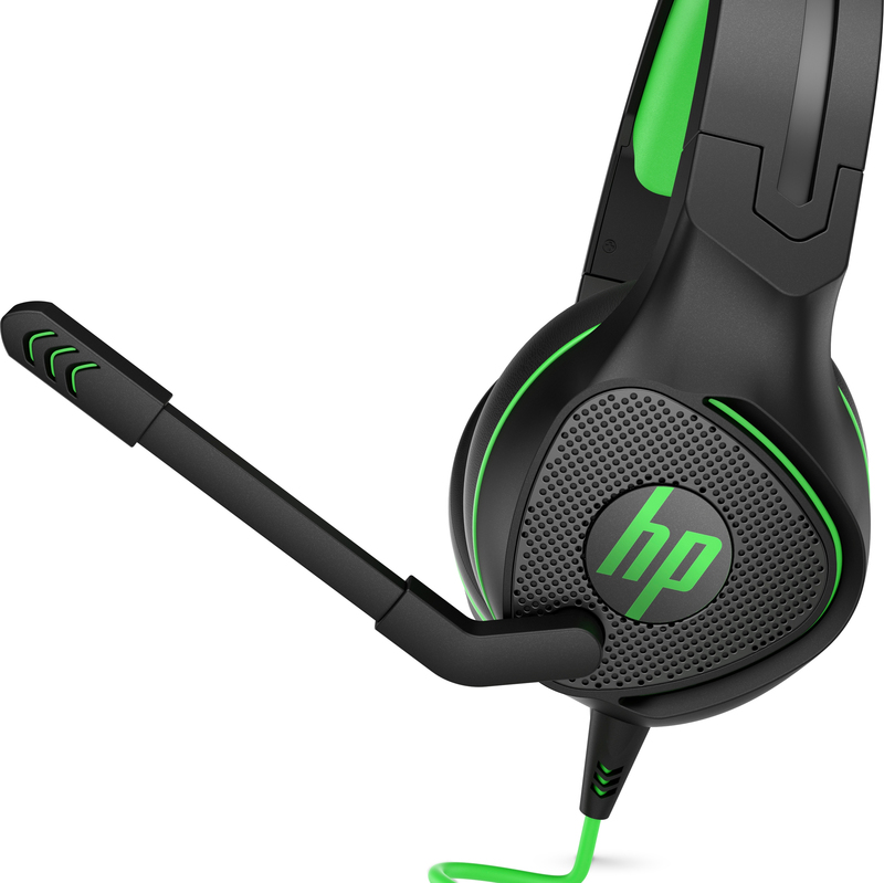 HP Pavilion 400 Black/Green Gaming Headset