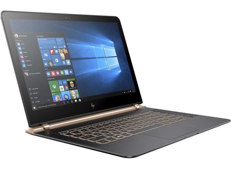 HP Spectre 13V-101ne Laptop i7-7500U/8GB/512GB SSD/13-inch/Windows 10/Black