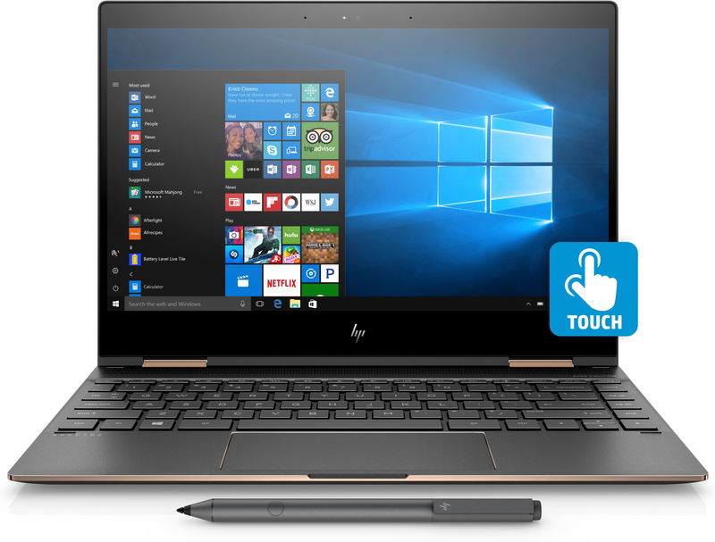 HP Spectre X360 13-Ae007Ne Laptop i7-8550/16GB/512GB SSD/13-inch /Windows 10/Black