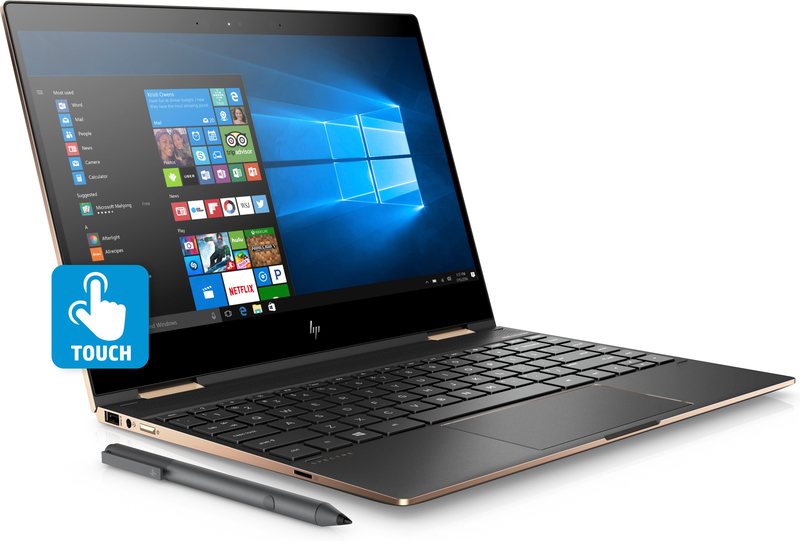 HP Spectre X360 13-Ae007Ne Laptop i7-8550/16GB/512GB SSD/13-inch /Windows 10/Black