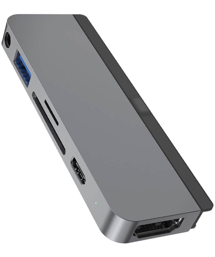 Hyper Hyperdrive 6-In-1 USB Type-C Hub for iPad Pro Space Grey