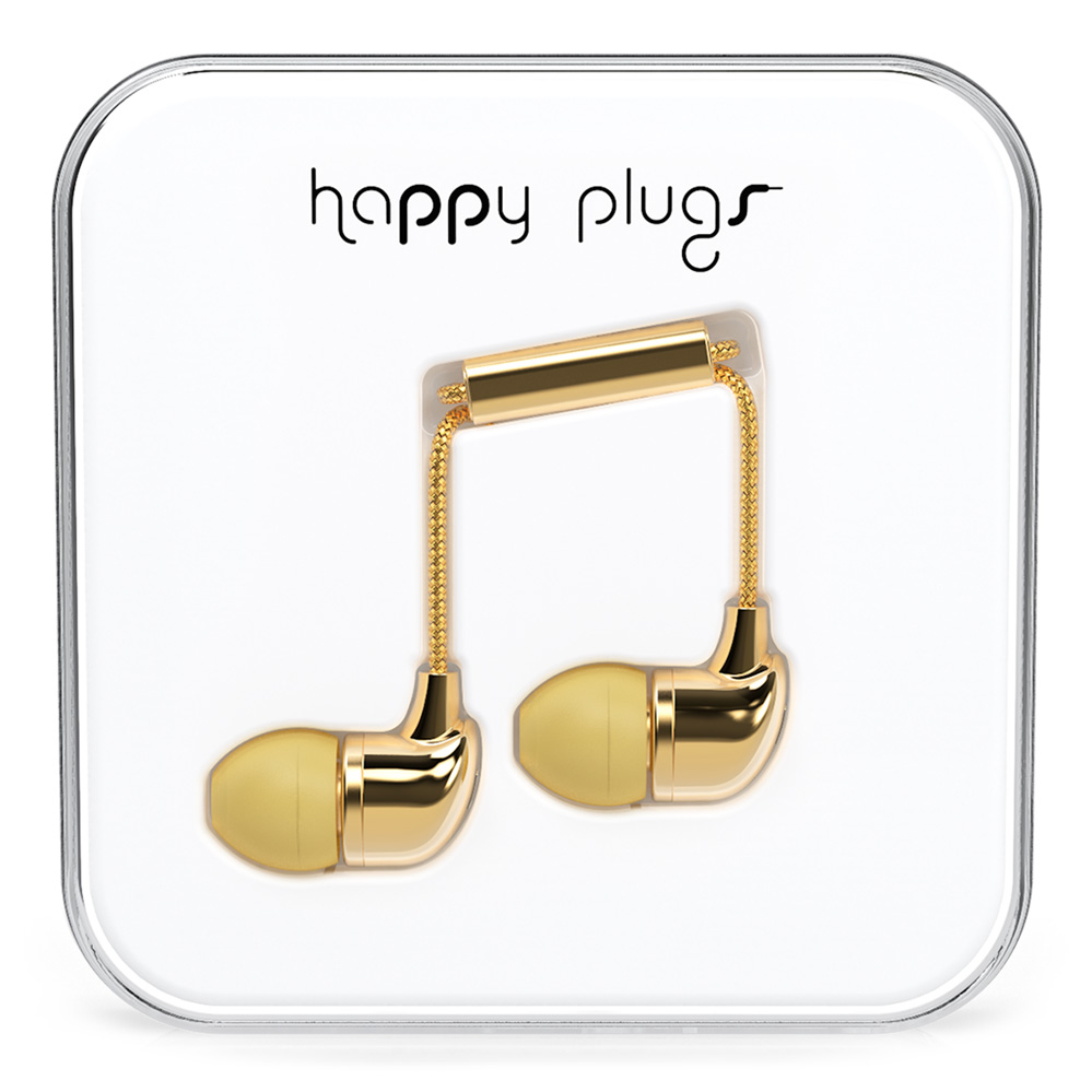 Happy Plugs Gold In-Earphones