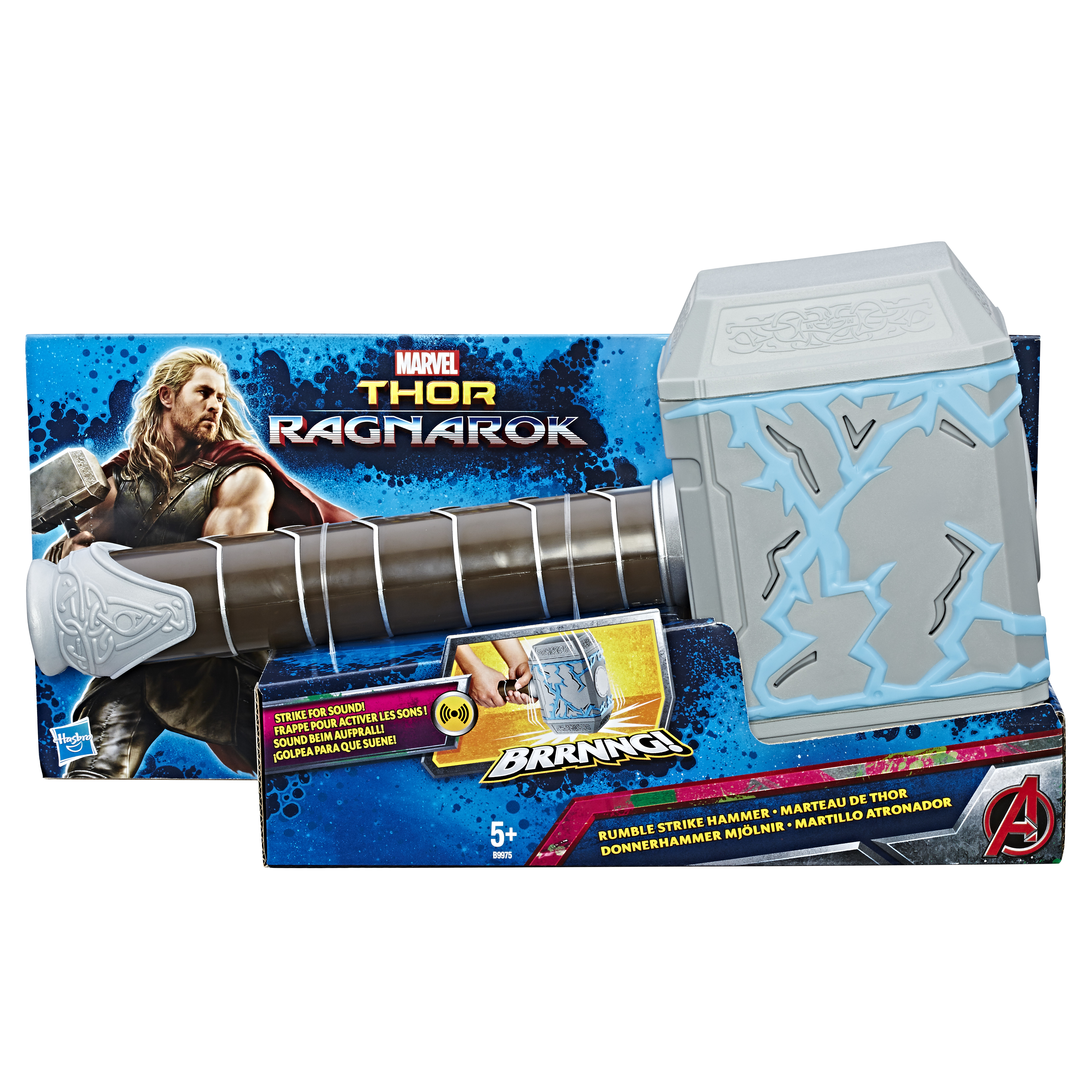 Hasbro Marvel Thor Ragnarok Thor Rumble Strike Hammer