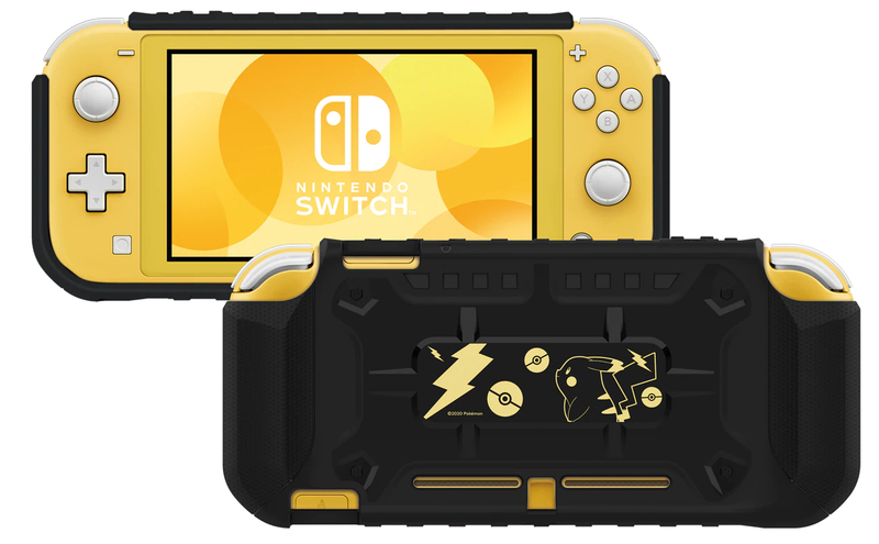 Hori Hybrid System Armor Pikachu Black & Gold Edition for Nintendo Switch Lite
