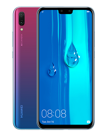 Huawei Y9 2019 Smartphone 128GB Dual SIM 4G Aurora Purple