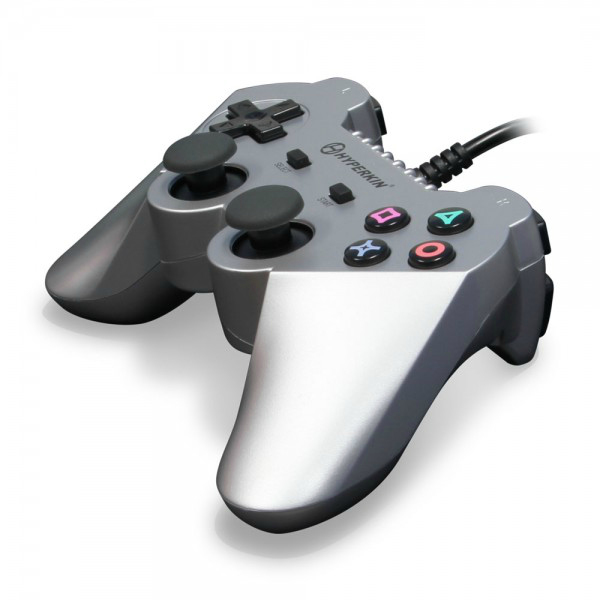 Hyperkin Knight Silver Controller For PS3