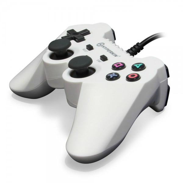 Hyperkin Knight White Controller For PS3