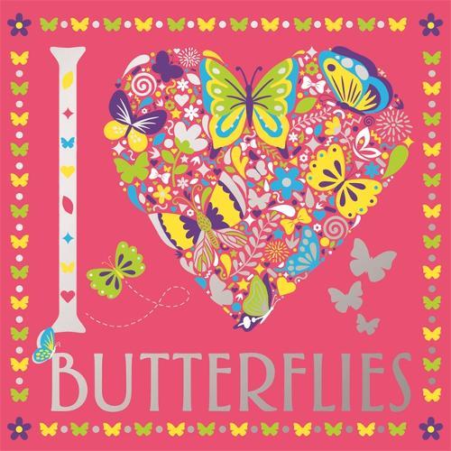 I Heart Butterflies | Buster Books