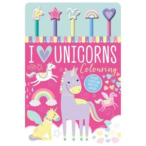 I Love Unicorns Colouring | Make Believe Ideas Uk