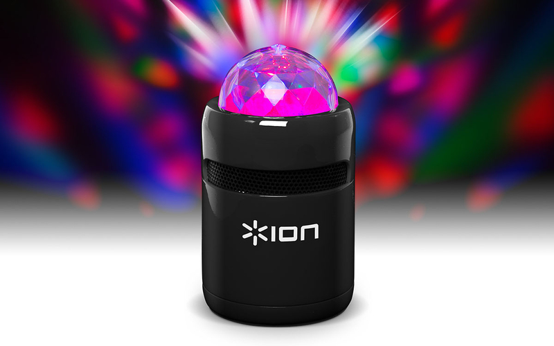 ION Wireless Speaker Black with Synchronized Party Lights