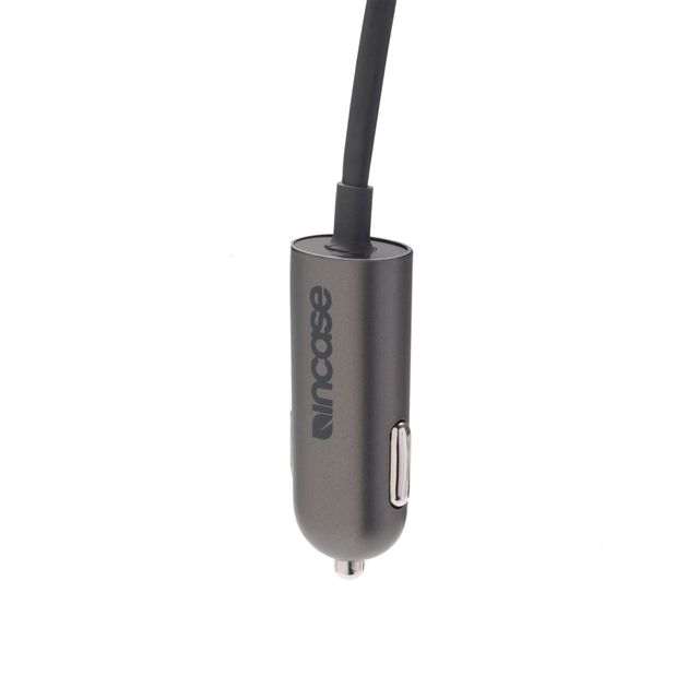 Incase Mini Car Charger with Lightning Connector Charcoal