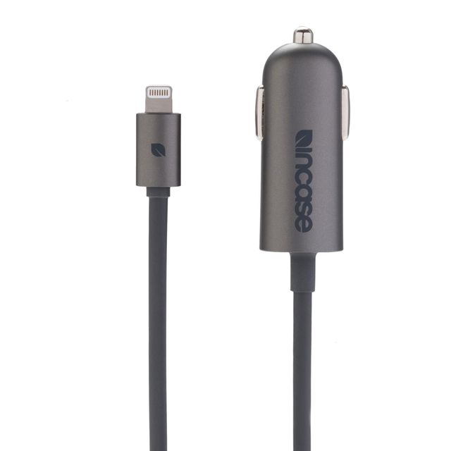 Incase Mini Car Charger with Lightning Connector Charcoal