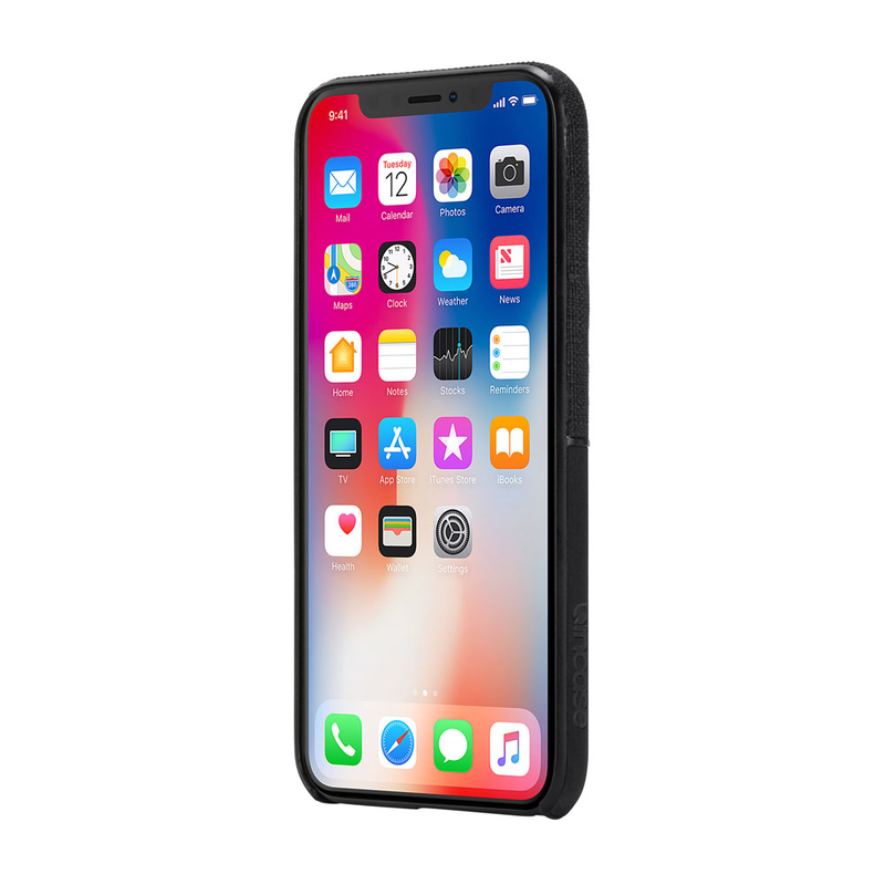 Incase Textured Snap Case Black for iPhone X
