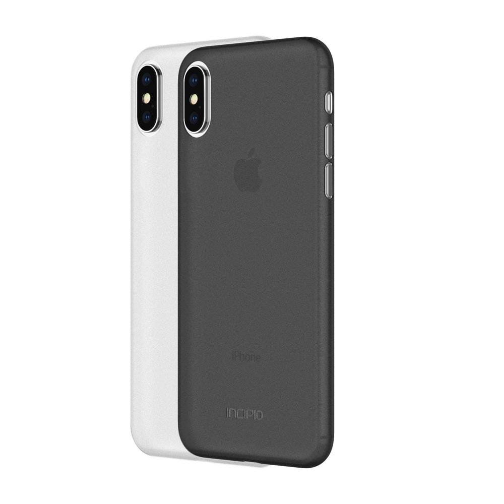 Incipio Feather Light Frost/Smoke for iPhone X 2 Pack