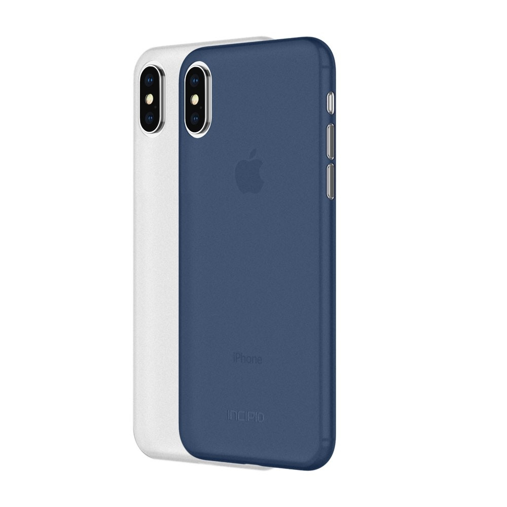 Incipio Feather Light Frost/Navy for iPhone X 2 Pack