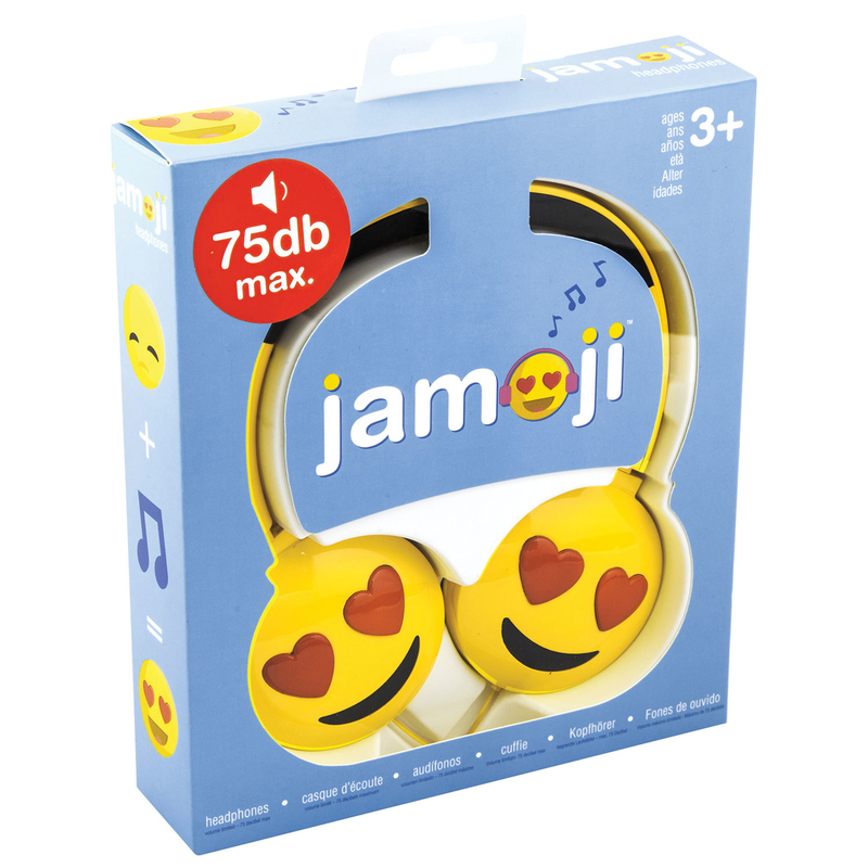 Jam Audio Jamoji Love Struck On-Ear Headphones