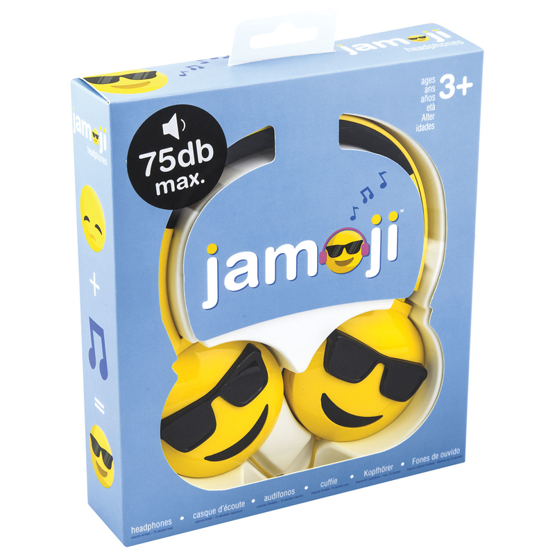 Jam Audio Jamoji Too Cool On-Ear Headphones