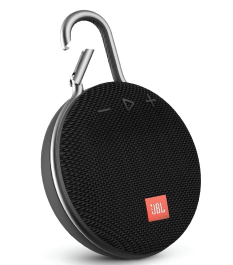 JBL Clip 3 Black Portable Bluetooth Speaker