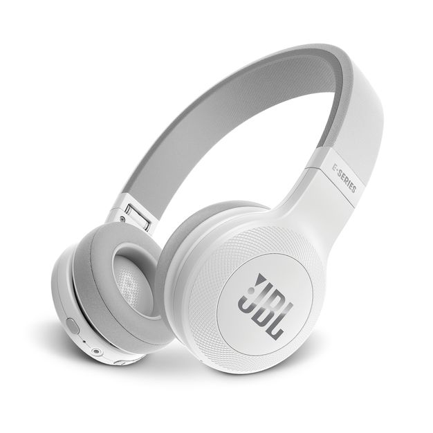 JBL E45 White Bluetooth On-Ear Headphones