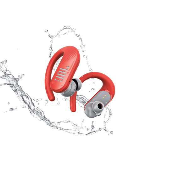 JBL Endurance Peak II Coral Waterproof True Wireless In-Ear Sport Headphones
