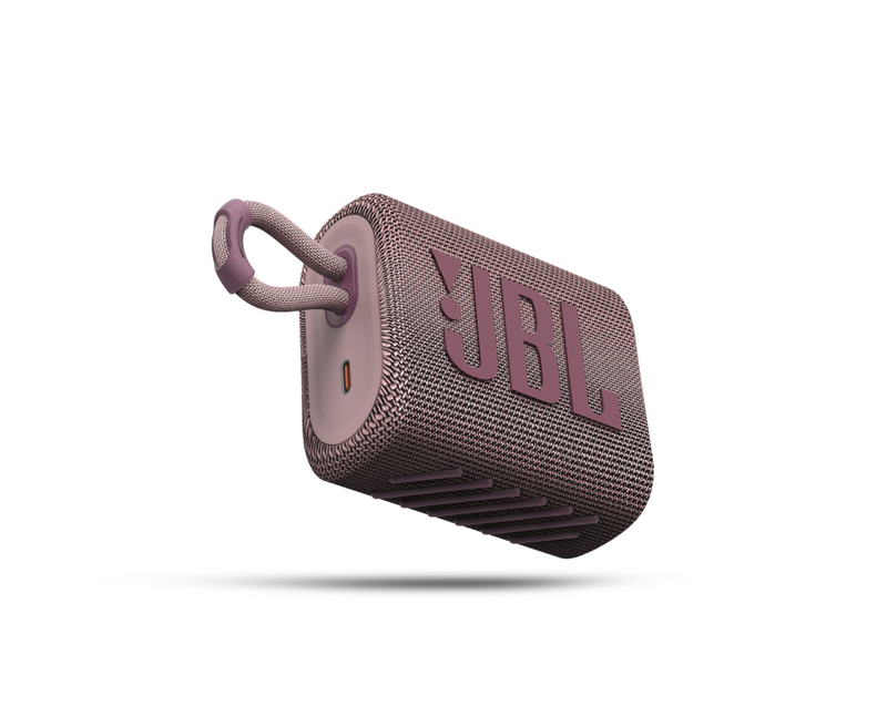 JBL Go 3 Pink Portable Waterproof Wireless Speaker