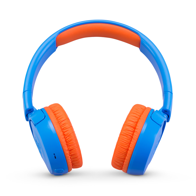 JBL Junior 300 Blue/Orange Bluetooth Headphones
