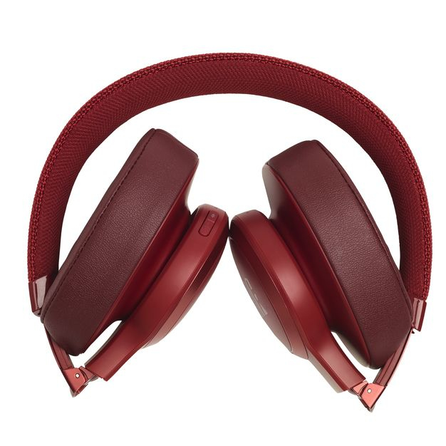 JBL Live 500BT Red On-Ear Headphones