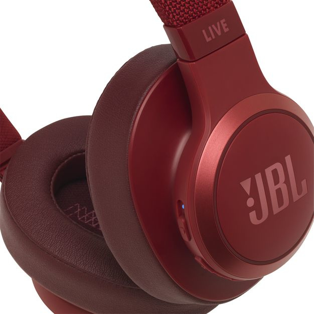 JBL Live 500BT Red On-Ear Headphones