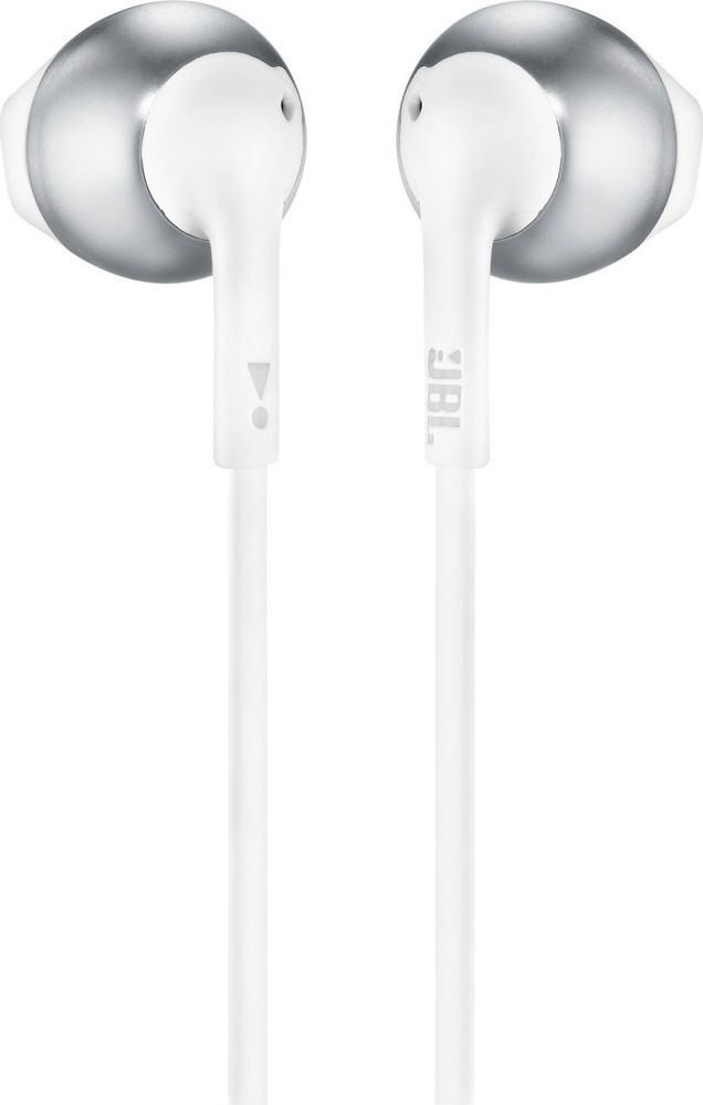JBL T205 In-Ear Binaural Wired Earphones White