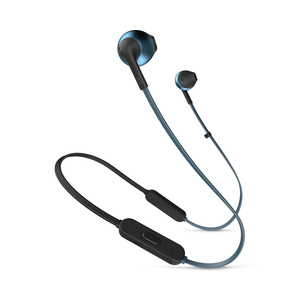 JBL Tune 205 Blue Bluetooth In-Ear Earphones