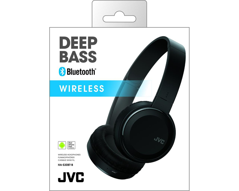 JVC HA-S30 Black Bluetooth Headphones