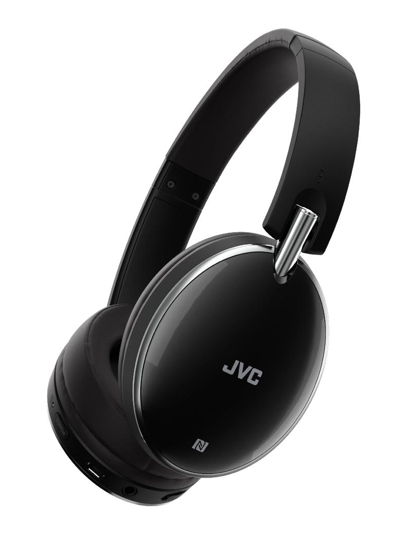 JVC S90 Black Bluetooth Noise Cancelling On-Ear Headphones