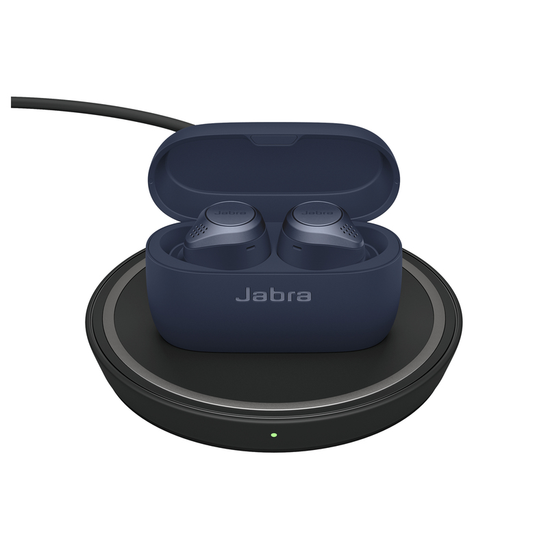Jabra Elite Active 75T Wireless Charging Navy In-Ear Earphone