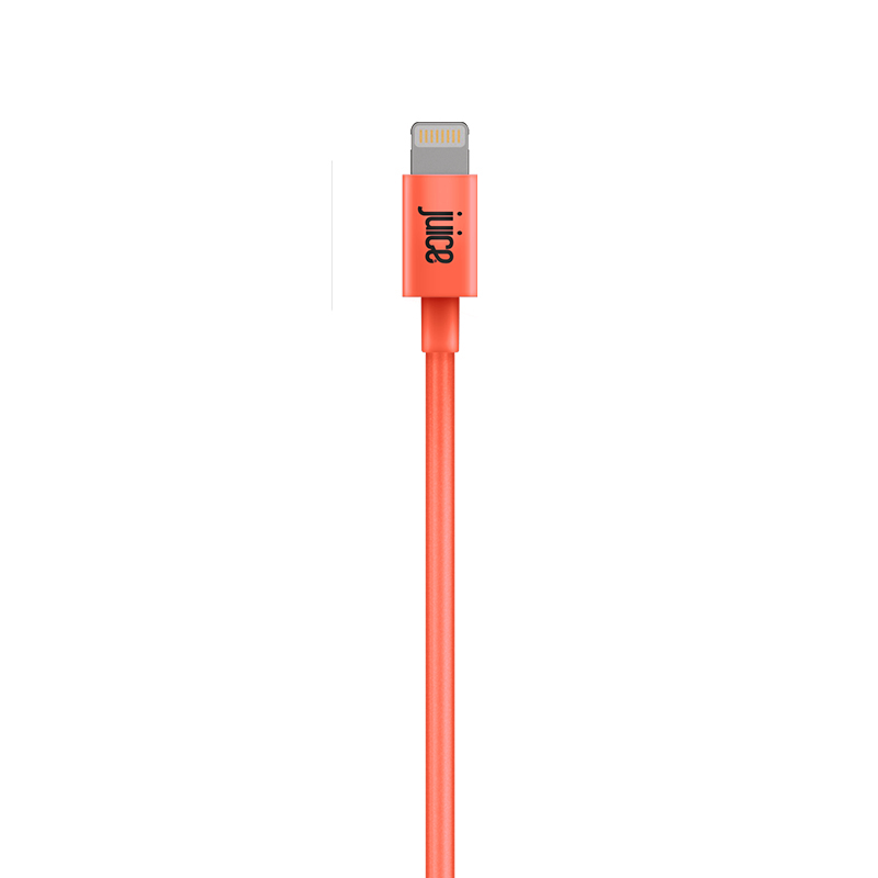 Juice Lightning Cable Round 1m Coral