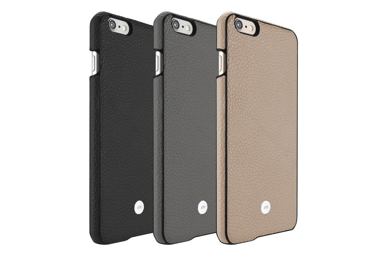 Just Mobile Quattro Leather Cover Black For iPhone 6+/6S+