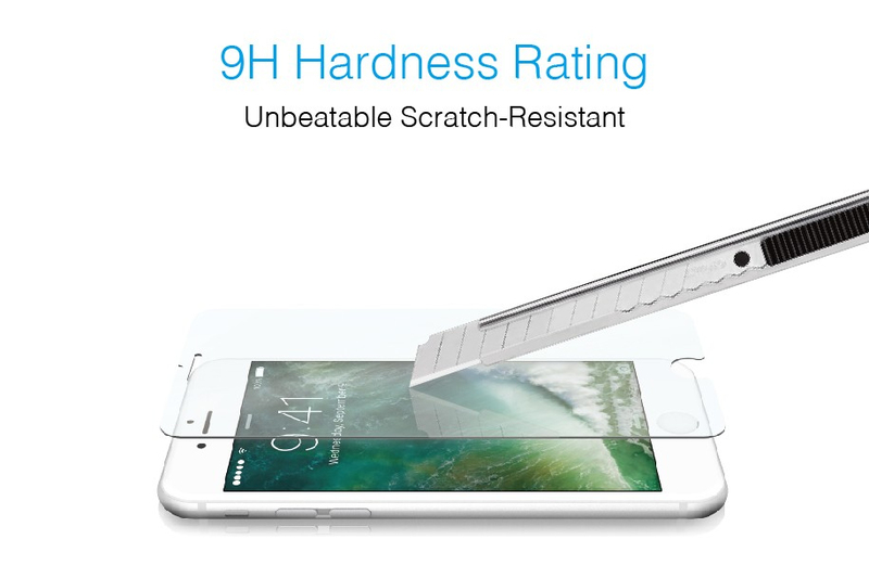 Just Mobile Tempered Glass Screen Protector iPhone 8/7