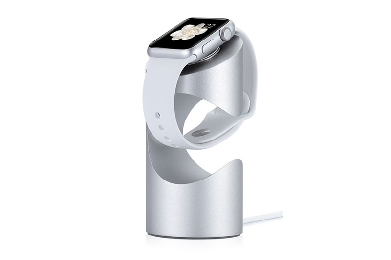 Just Mobile Timestand Silver Apple Watch