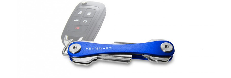 Keysmart Extended Blue Key Organizer
